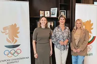 Весела Лечева се срещна с Боряна Калейн и Мария Гроздева, които ще представят БОК в Лондон