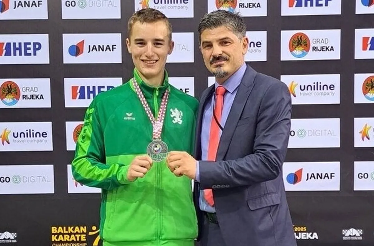 Сребърен медал за България в първия ден на Балканското първенство по карате