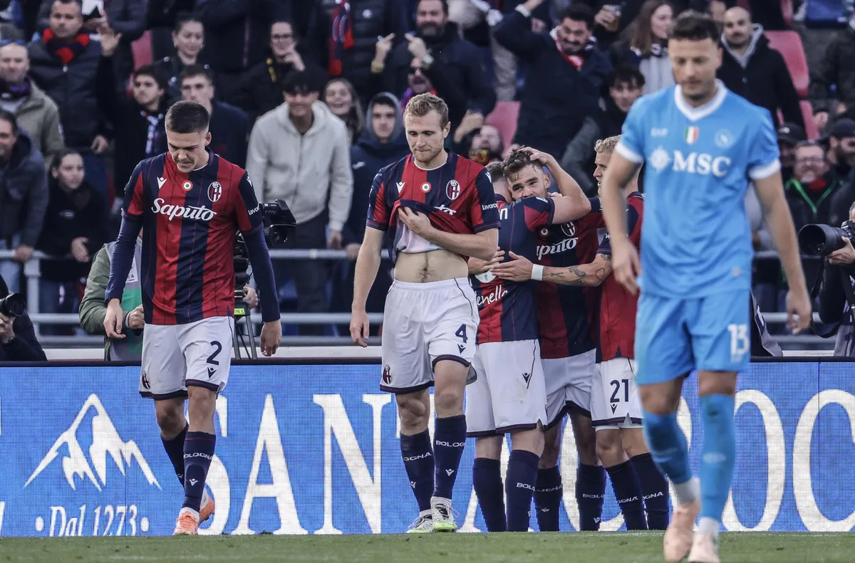 Болоня задълбочи проблемите в Наполи с 2:0 на "Дал'Ара"(ВИДЕО)