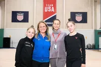 Стилияна Николова тренира с националките на САЩ