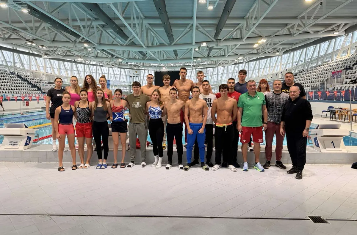 Плувните национали на лагер в Бургас