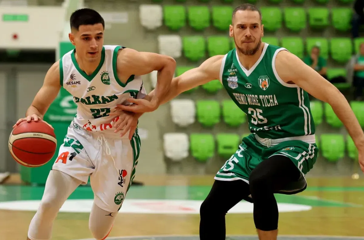 Балкан удари Черно море Тича в драматичен двубой