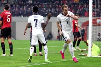 Англия победи и Албания, завърши квалификациите с перфектен рекорд (ВИДЕО)