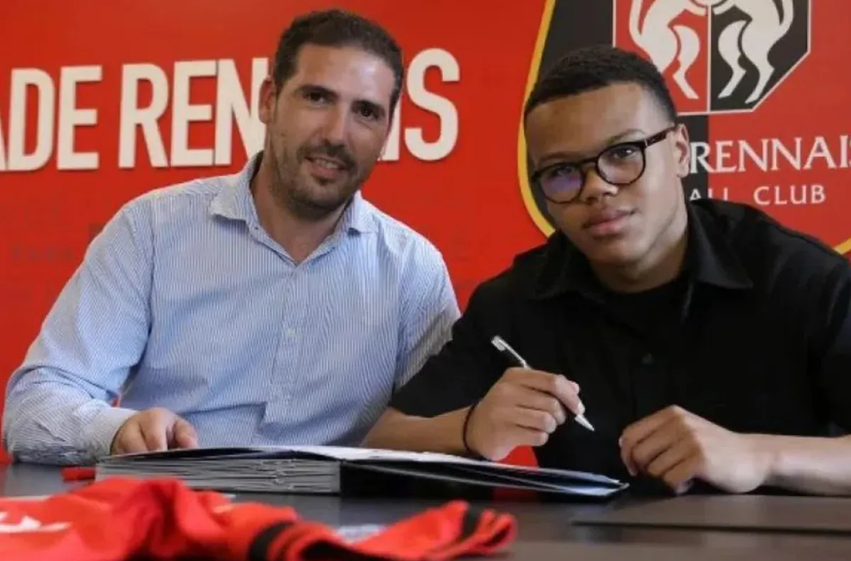 Стивън Жерард Гоате вкара дебютния си гол за Рен