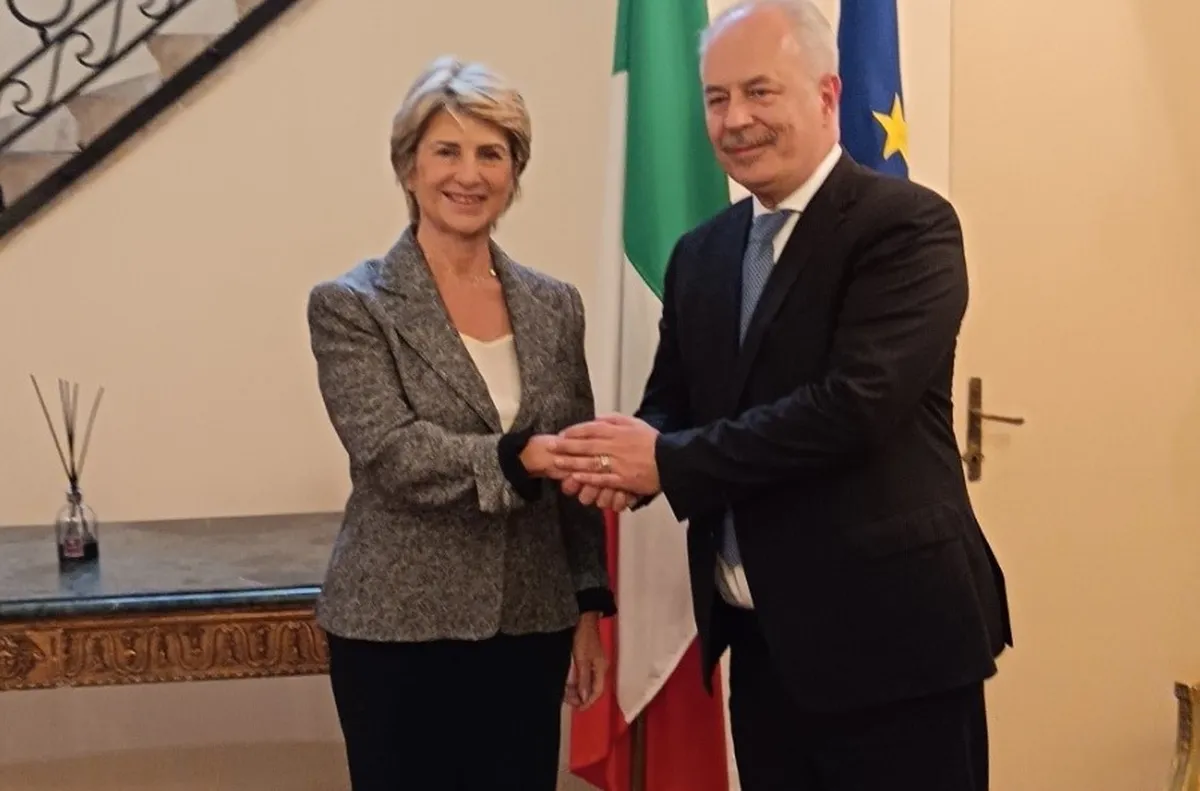 Председателят на БОК и посланикът на Италия със съвместни инициативи преди Милано–Кортина