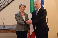 Председателят на БОК и посланикът на Италия със съвместни инициативи преди Милано–Кортина