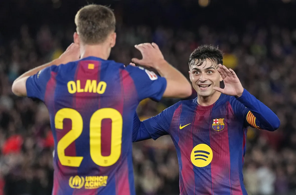 Педри титуляр срещу Атлетико Мадрид