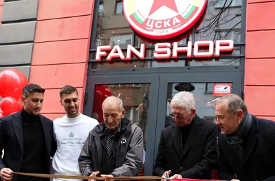 Новият магазин на ЦСКА отвори врати в София