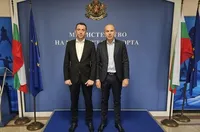 Министър  Пешев на среща с новоизбрания председател на БФЛА Георги Павлов