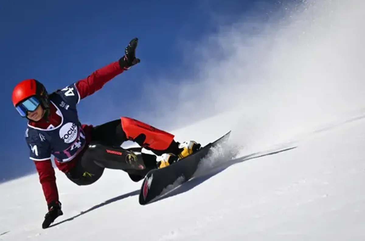 Завърши трета Най добрата българска сноубордистка Малена Замфирова успя да се