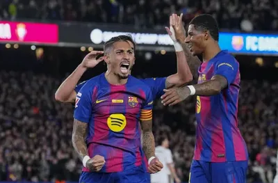 Рафиня донесе победата на Барселона срещу Осасуна