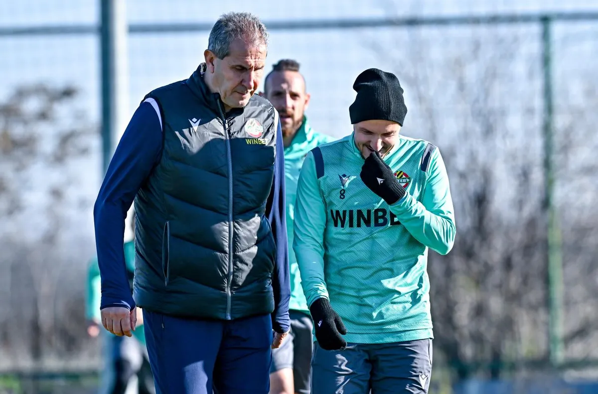 Димитър Димитров изгледа победата над Спартак Вн с Иво Димов