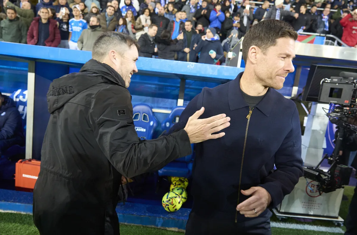 Треньорът на Реал Мадрид Чаби Алонсо имаше поводи за радост