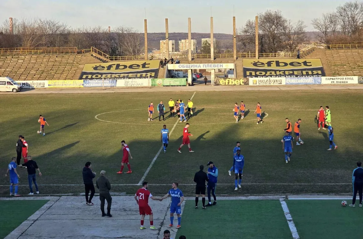 Сините се събират на 7 и януари Втородивизионният Спартак Плевен