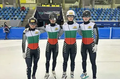 Иван Дончев и Максим Максимов спечелиха първите две титли от Държавното по шорттрек