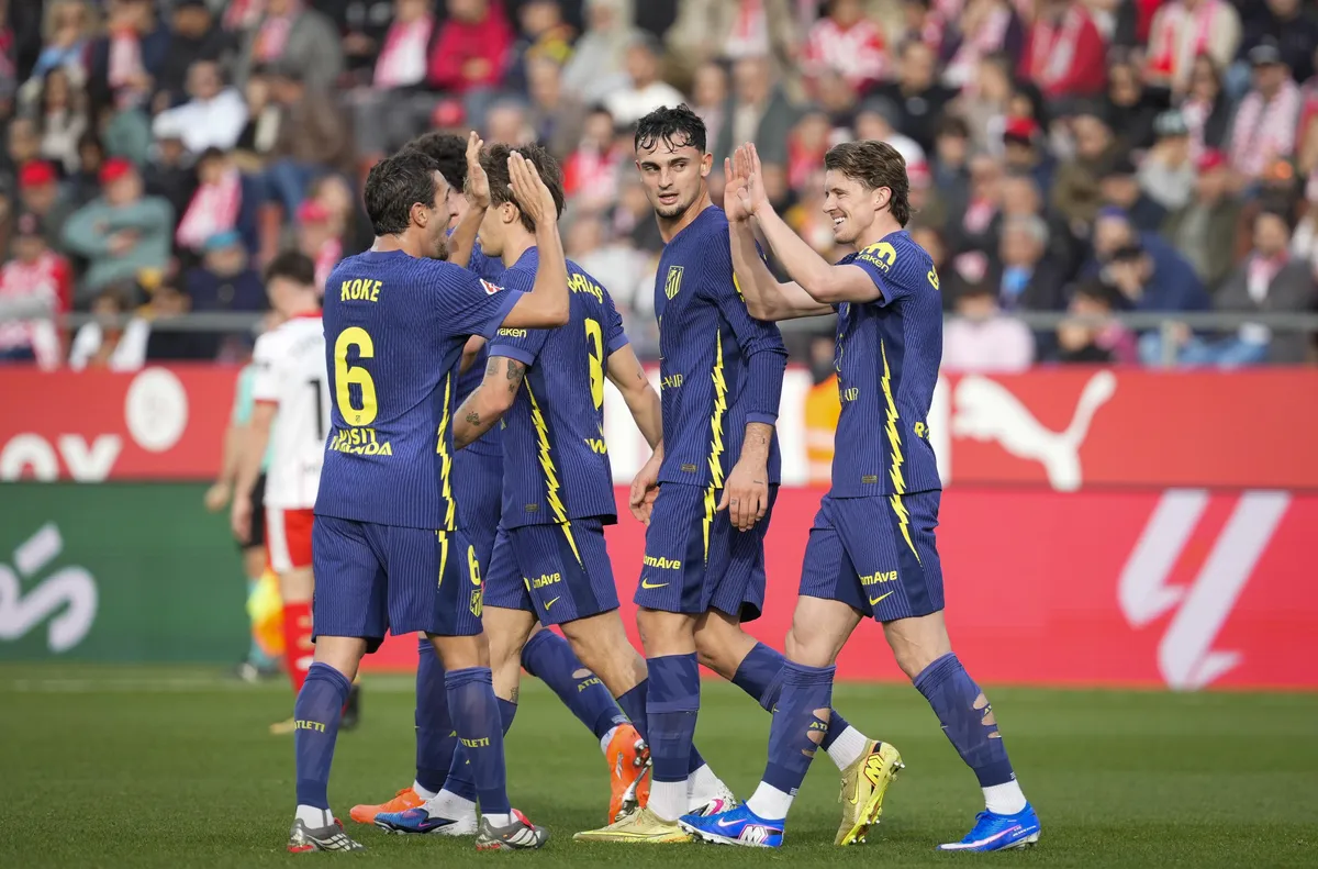 Атлетико Мадрид вкара два гола през първата част и един