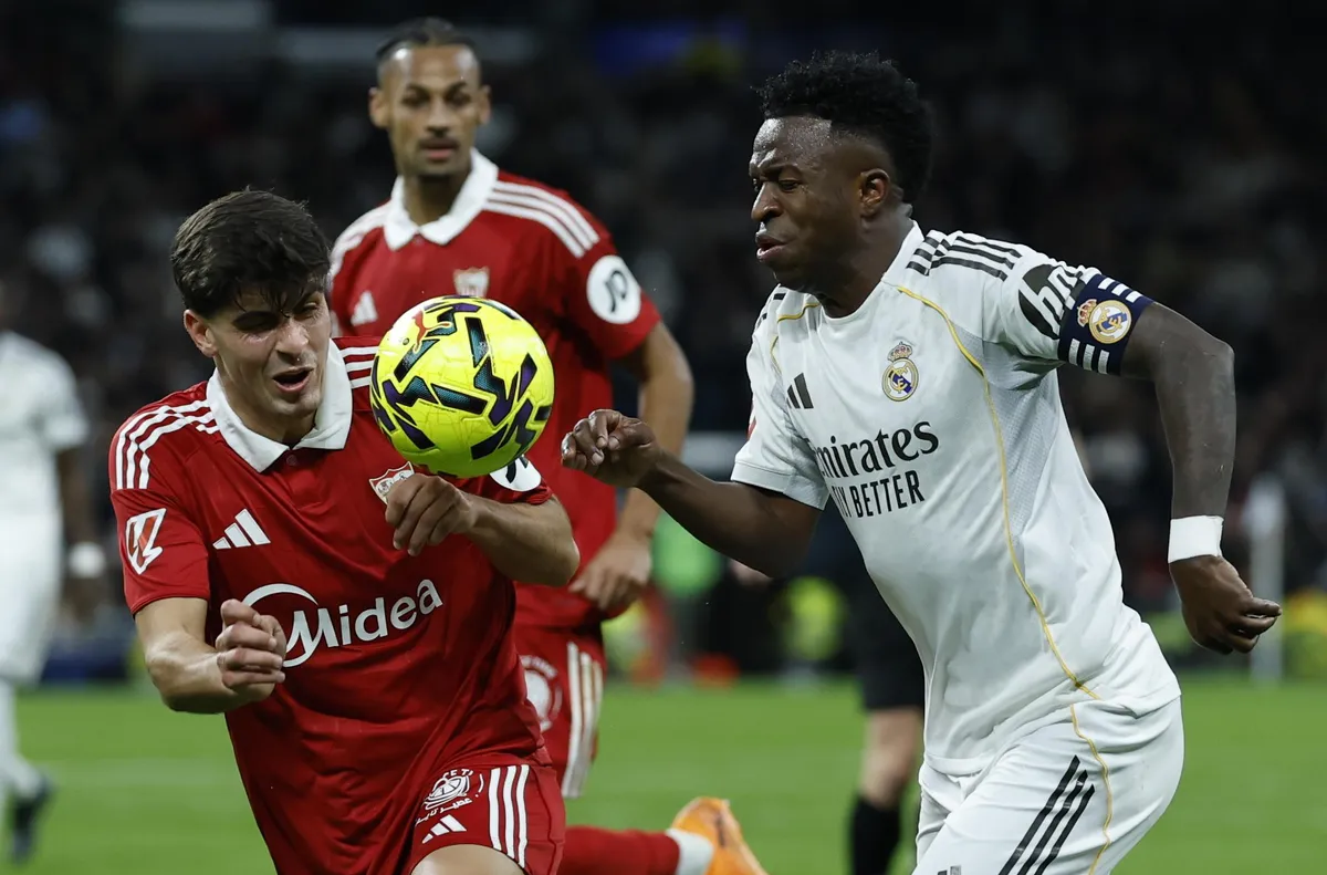 През втората половина на сезона Нападателят на Реал Мадрид Винисиус