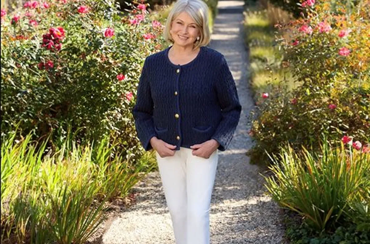 Американската бизнесдама и телевизионна звезда Марта Стюарт се присъедини към