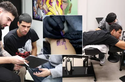 Алкарас си татуира Статуята на свободата в чест на успеха на US Open