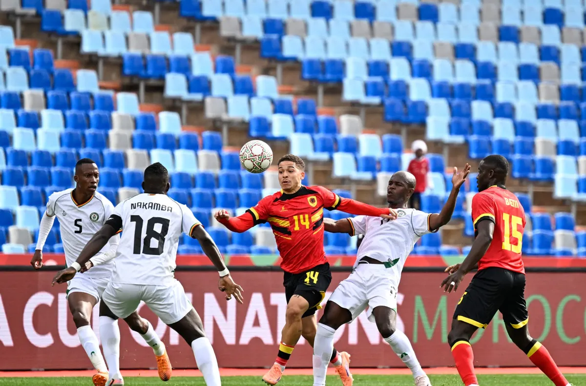 Ангола и Зимбабве завършиха наравно 1 1 в мач от