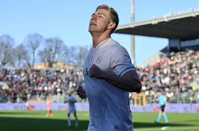 Два гола на Хойлунд, три точки за Наполи в Кремонезе