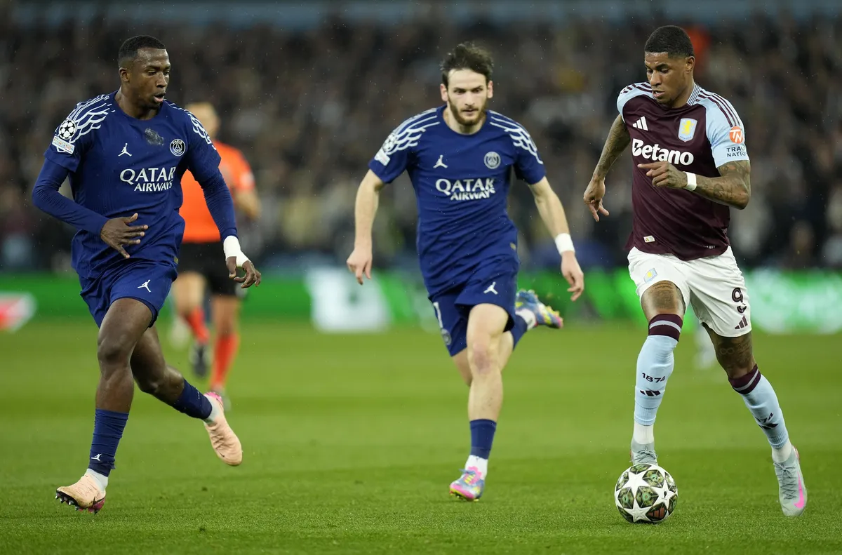 Парижани имат аванс от един гол следете тук Астън Вила