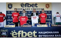 efbet ще продължи да бъде спонсор на националния отбор по футбол до 2028 година