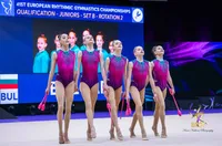 Девойките ни с бронз на бухалки от Европейското по художествена гимнастика в Талин