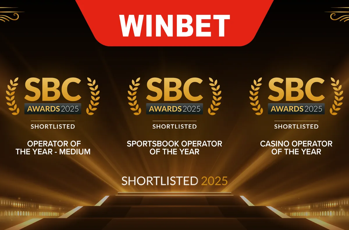 BREAKING NEWS: WINBET е сред най-добрите бетинг компании в света в номинациите на SBC Awards 2025