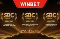 BREAKING NEWS: WINBET е сред най-добрите бетинг компании в света в номинациите на SBC Awards 2025