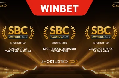 BREAKING NEWS: WINBET е сред най-добрите бетинг компании в света в номинациите на SBC Awards 2025
