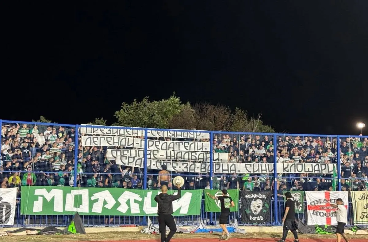 Агитката на Черно море се готви за протест заради Спартак