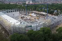Стадион "Българска армия" е готов и за седалки (ВИДЕО)