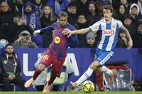 Драма: Барселона спечели с 2 късни гола дербито с Еспаньол (ВИДЕО)