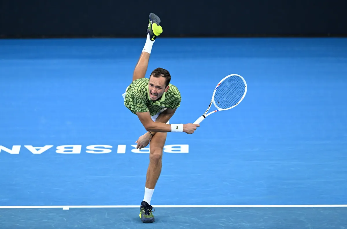 Водачът в основната схема Даниил Медведв Русия се класира за