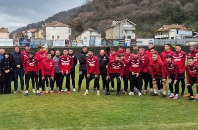 Водосвет за здраве и успехи на ОФК Беласица бе отслужен пред най-верните фенове  и общинското ръководство