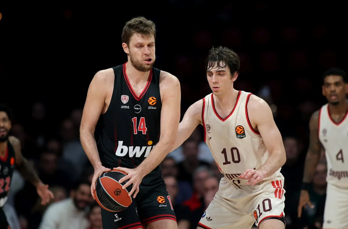 Везенков отново понесе Олимпиакос на рамене и победи Байерн Мюнхен (ВИДЕО)