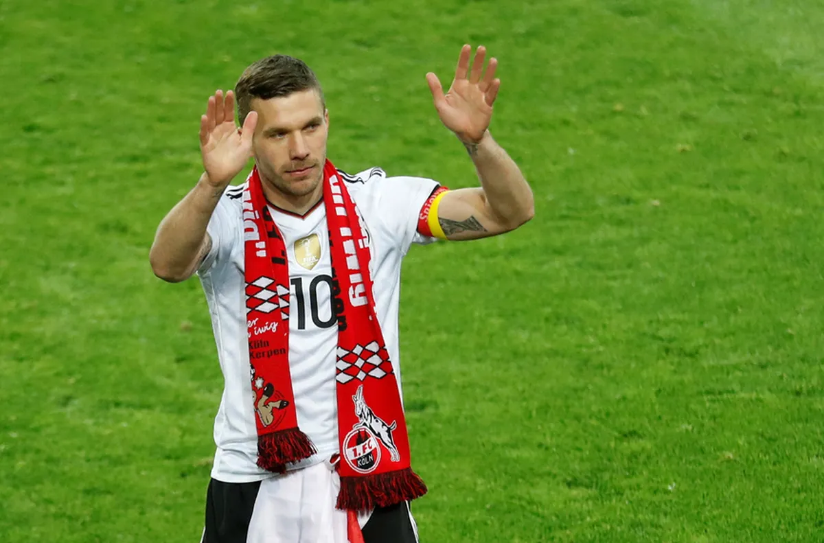 Световният шампион с Германия от футболния Мондиал 2014 Лукас Подолски