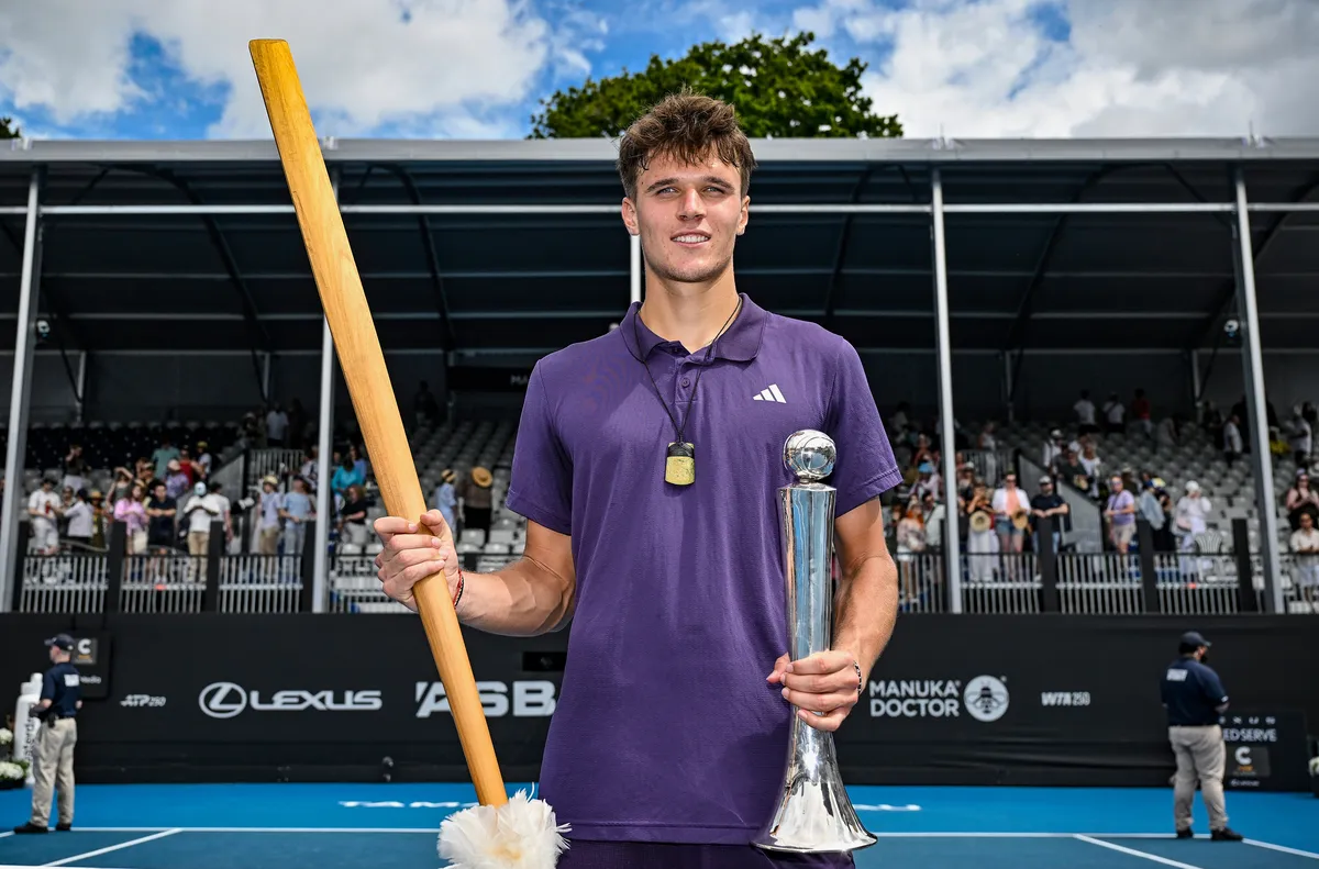 Якуб Меншик триумфира на турнира в Нова Зеландия Чехът Якуб