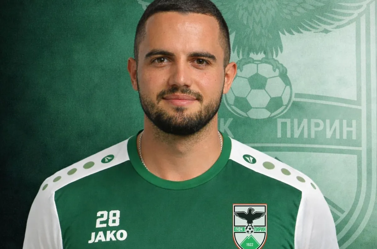 Мартин Дичев стана орле  
Пирин Благоевград официално подсили левия фланг