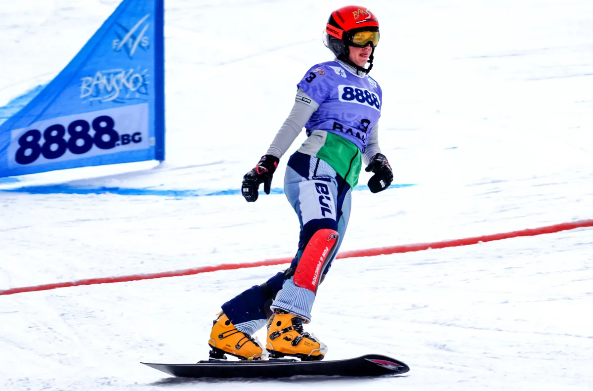 Българката започна със спускане по соченото като по неудобно синьо