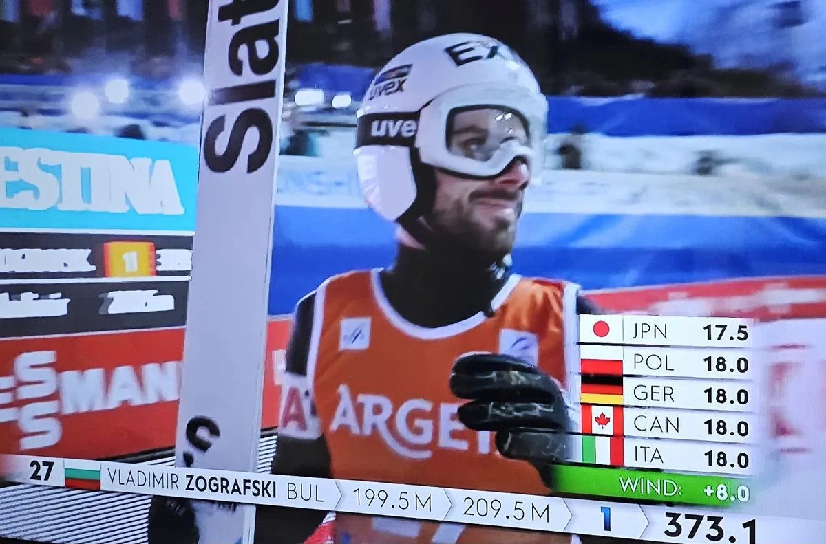 Владимир Зографски записа много силно представяне на световно по ски