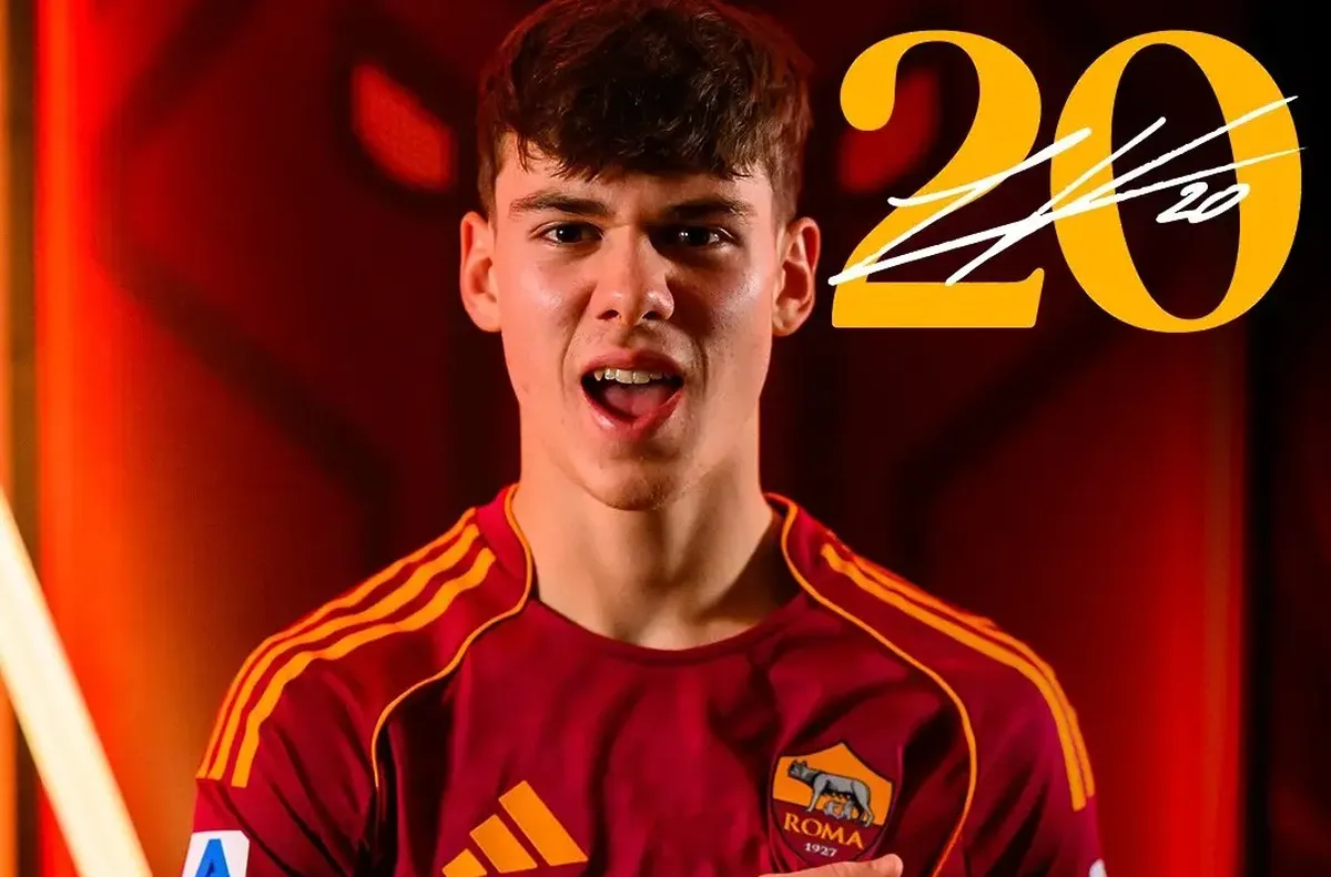 Лоренцо Вентурино акостира на Олимпико Ръководството на Рома реализира любопитен