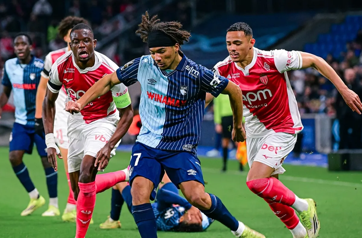 Отборите на Льо Авър и Монако направиха нулево равенство в