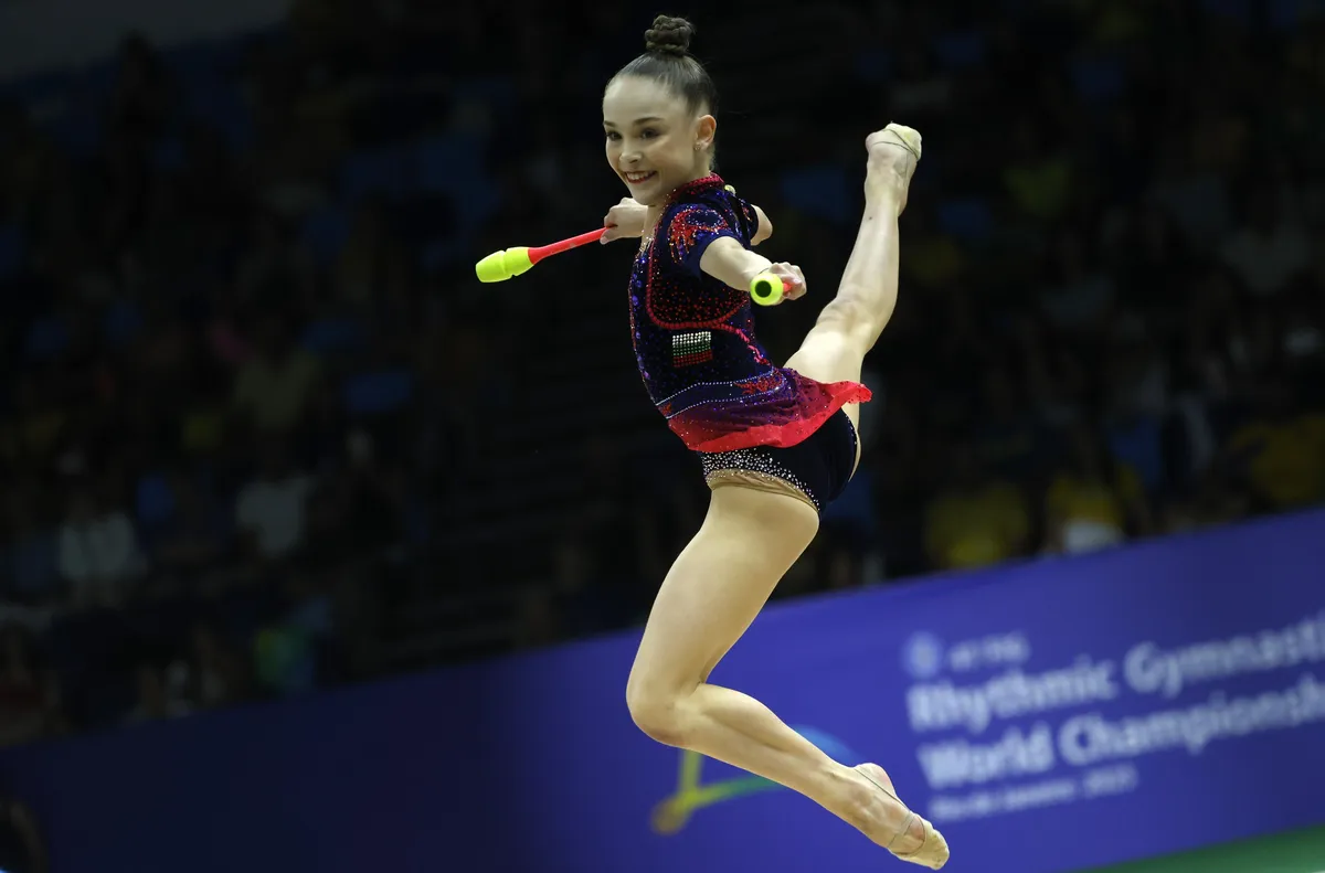 Световната и европейска вицешампионка по художествена гимнастика Стилияна Николова и