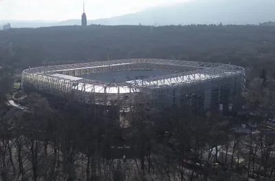 ЦСКА показа как напредва строежът на „Българска армия“ (ВИДЕО)