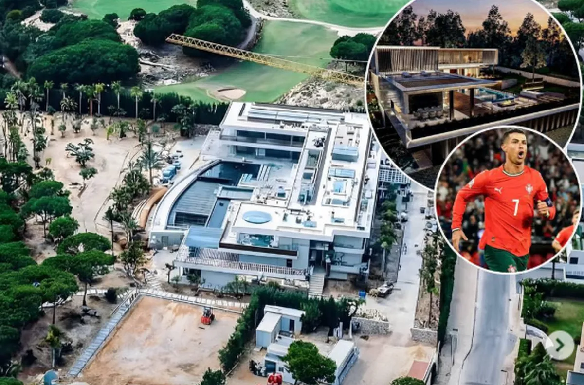 Кристиано Роналдо се е сдобил с ново впечатляващо имение в