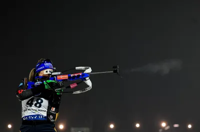 Победителка в СК спира с биатлона