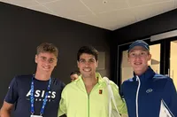 Двама финалисти на Australian open: Наше момче на снимка с Алкарас