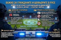 Засилени мерки за сигурност в Русе за мача Дунав - Спартак